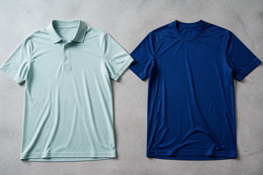 Golf Polos vs Performance Shirts: Key Differences
