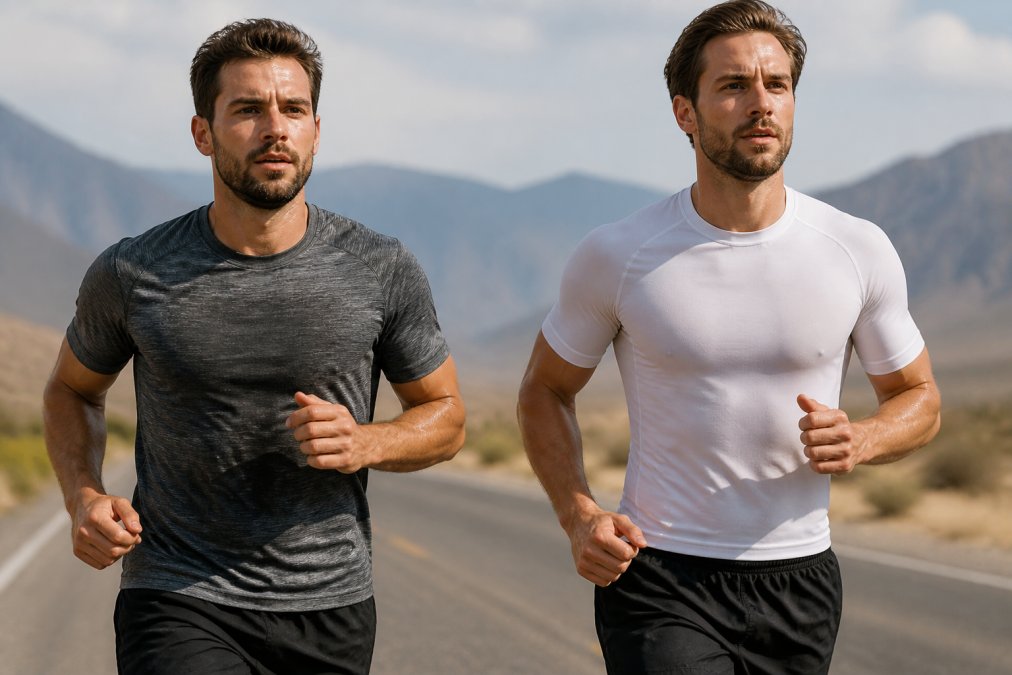 Moisture Wicking vs Compression Shirts for Running